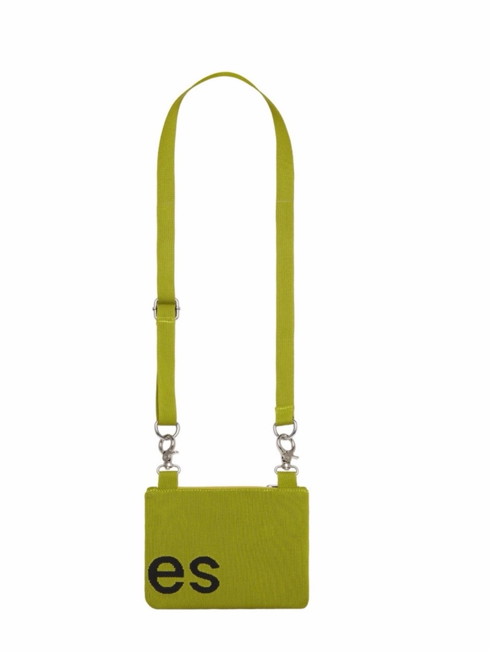 Green 'Curv' Crossbody Pouch - Picture 2 of 2